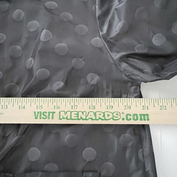 Sun Kim Polka Dot Parachute Top Size M Wide Sleeve Swing Top Jacket Preppy - Picture 9 of 11